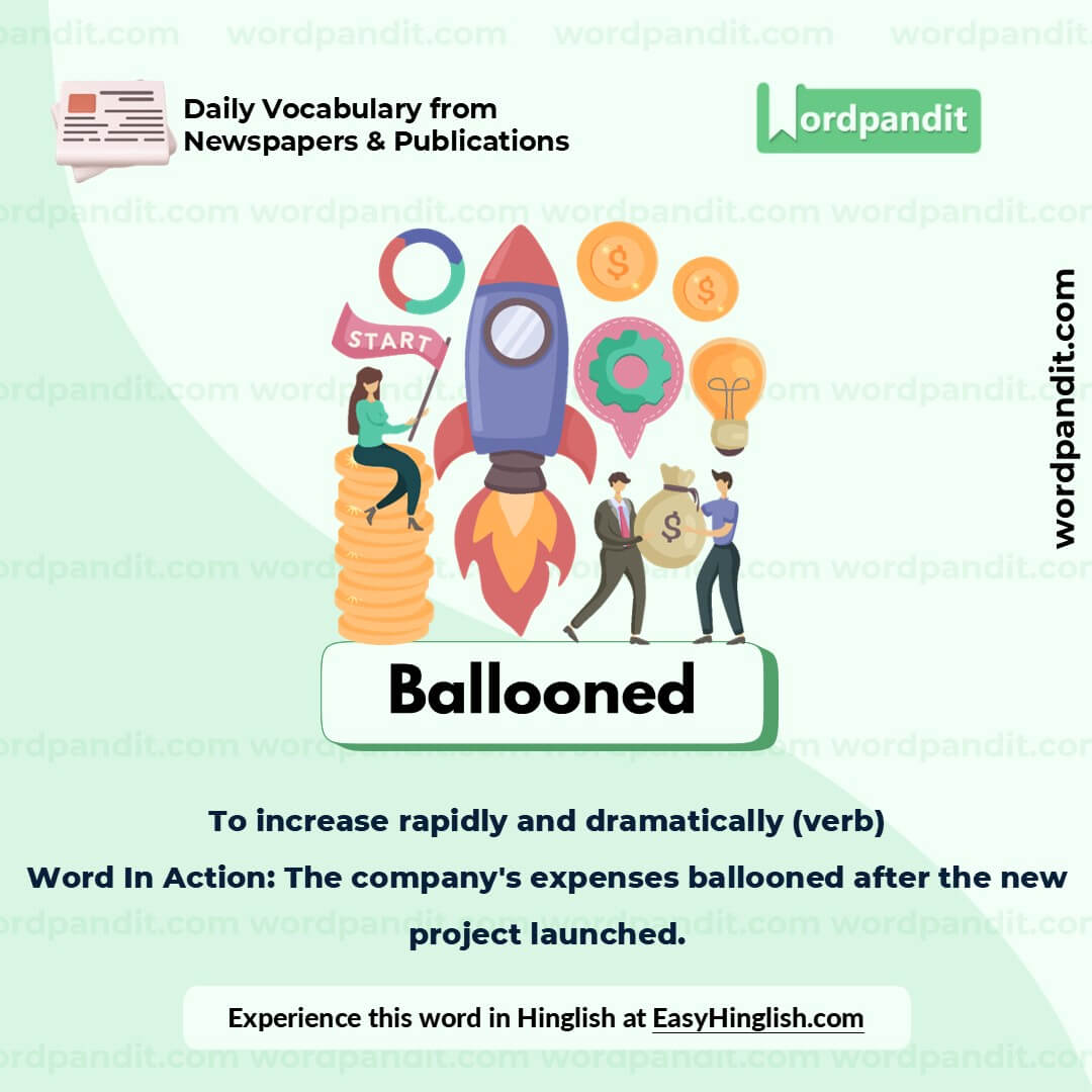 Ballooned Picture Vocabulary