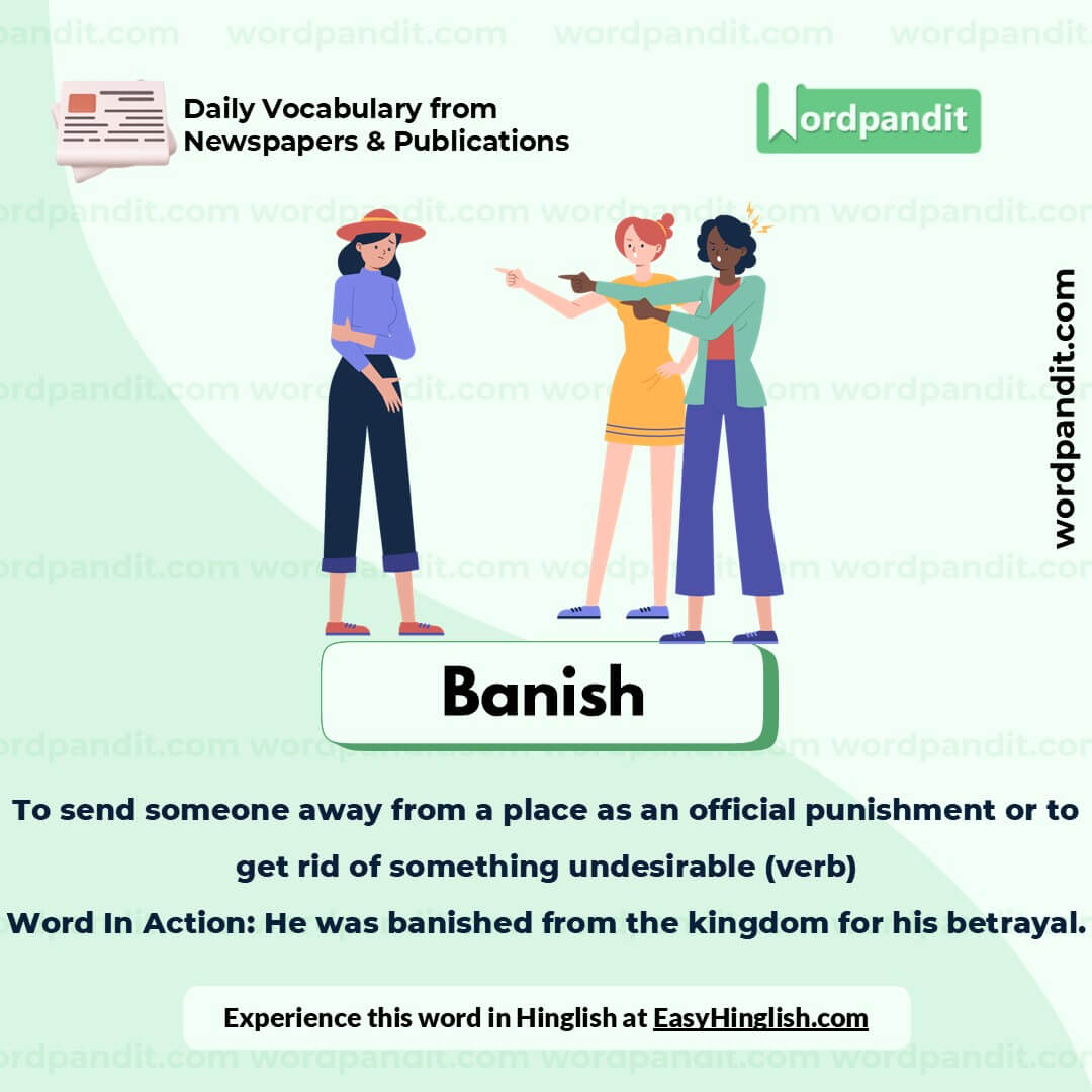 Banish Picture Vocabulary
