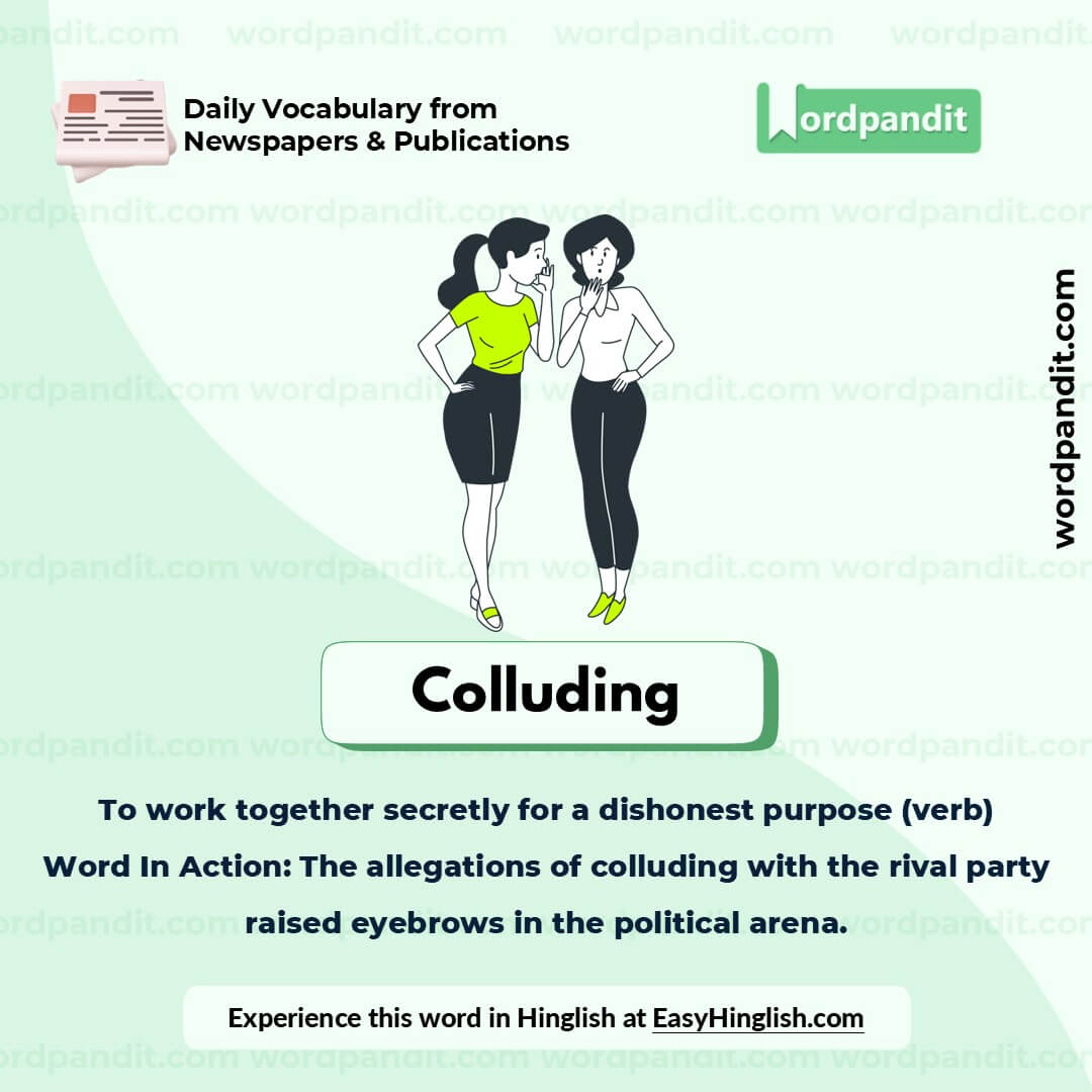 Colluding Picture Vocabulary