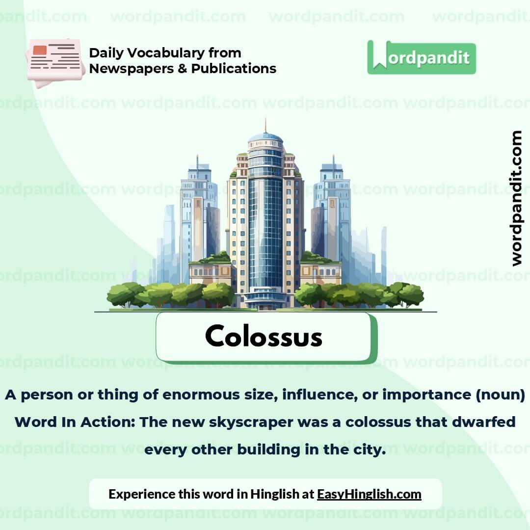 Colossus Picture Vocabulary