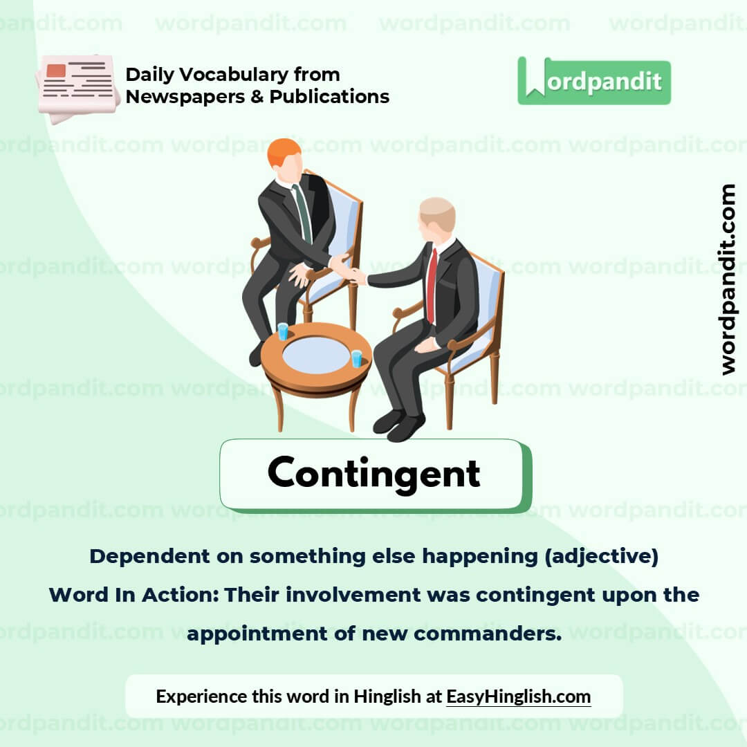 Contingent Picture Vocabulary