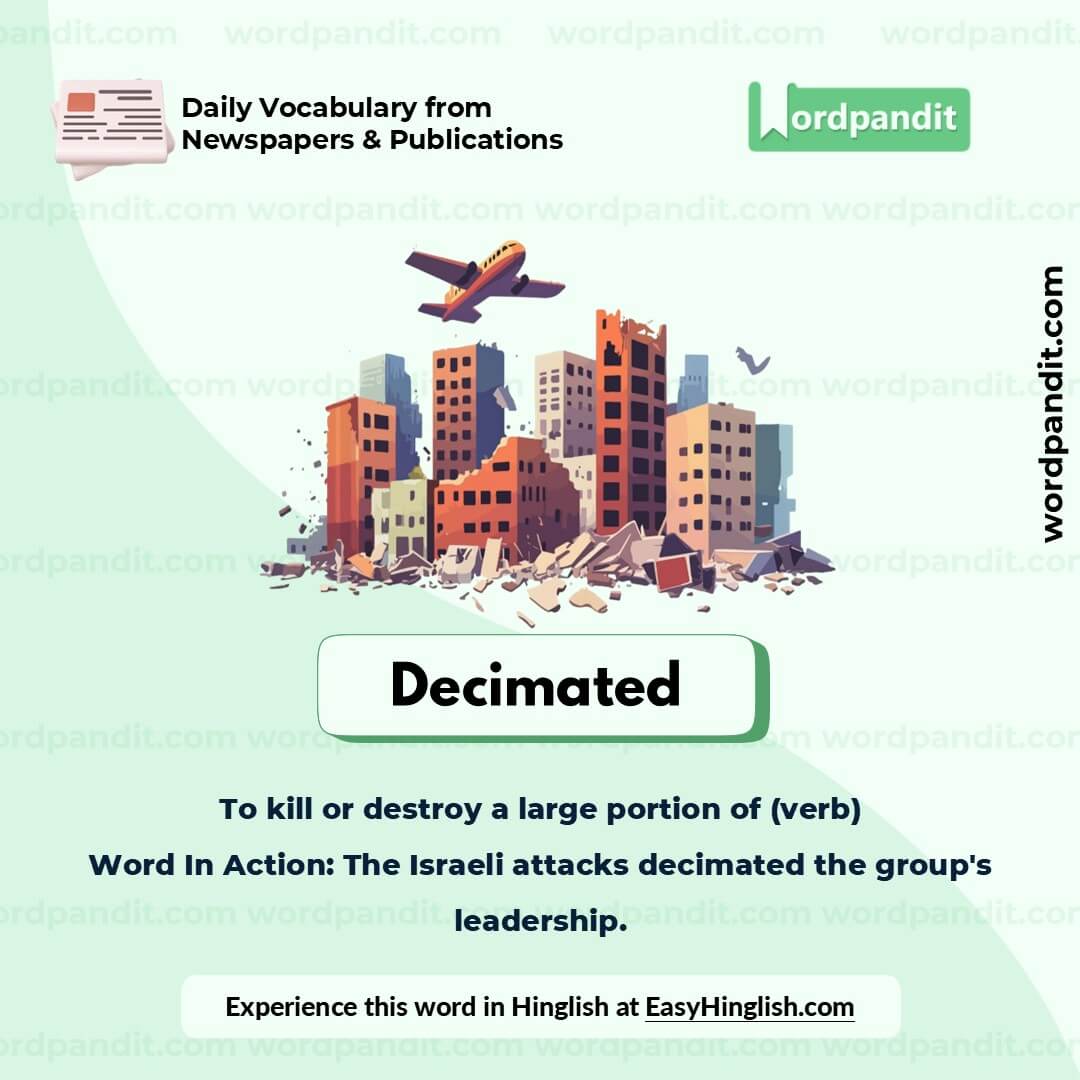 Decimated Picture Vocabulary