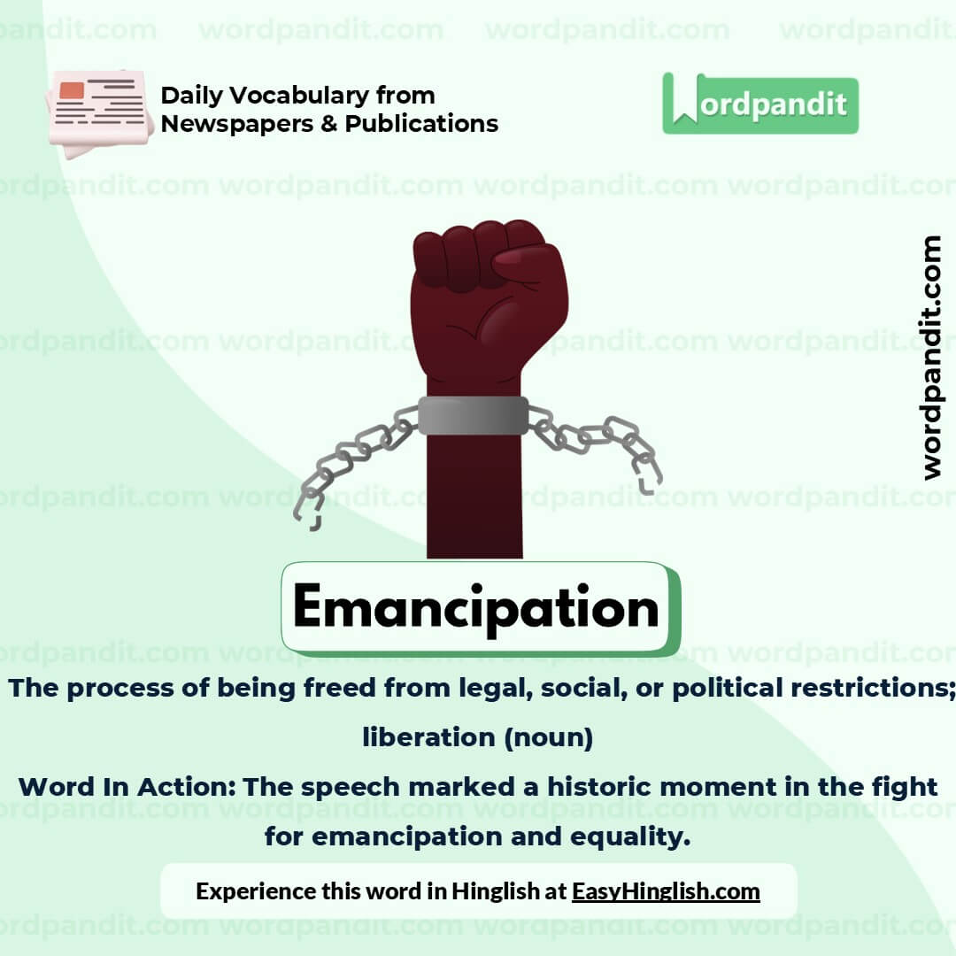 Emancipation Picture Vocabulary