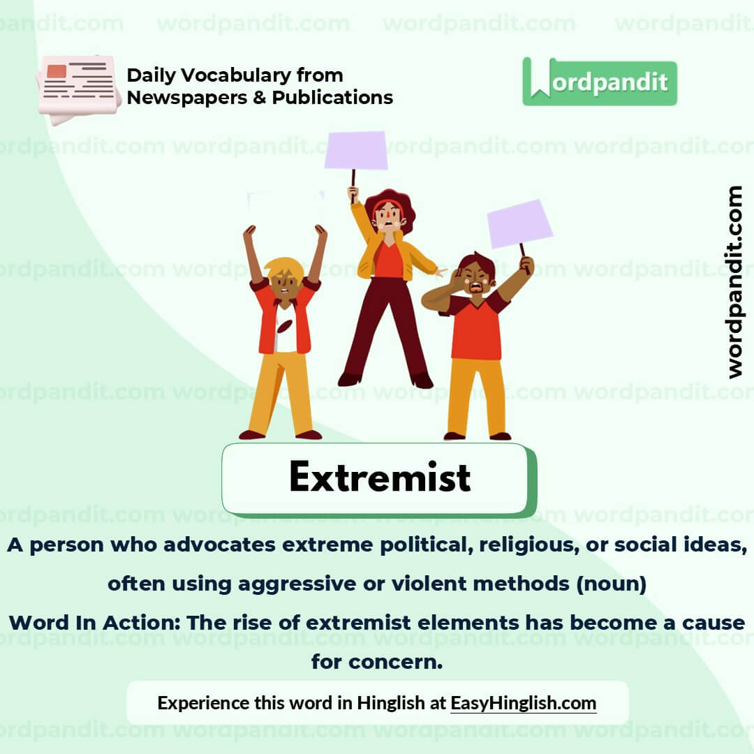 Extremist Picture Vocabulary
