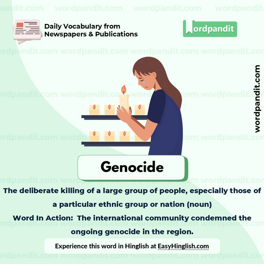 Genocide Picture Vocabulary
