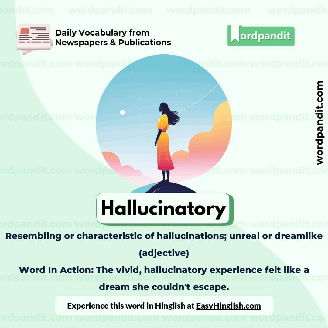 Hallucinatory Picture Vocabulary