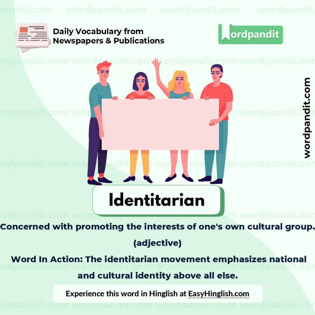 Identitarianpicture Vocabulary
