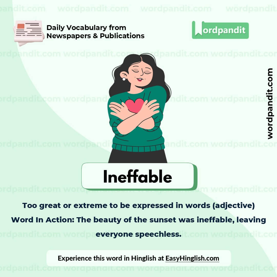 Ineffable Picture Vocabulary