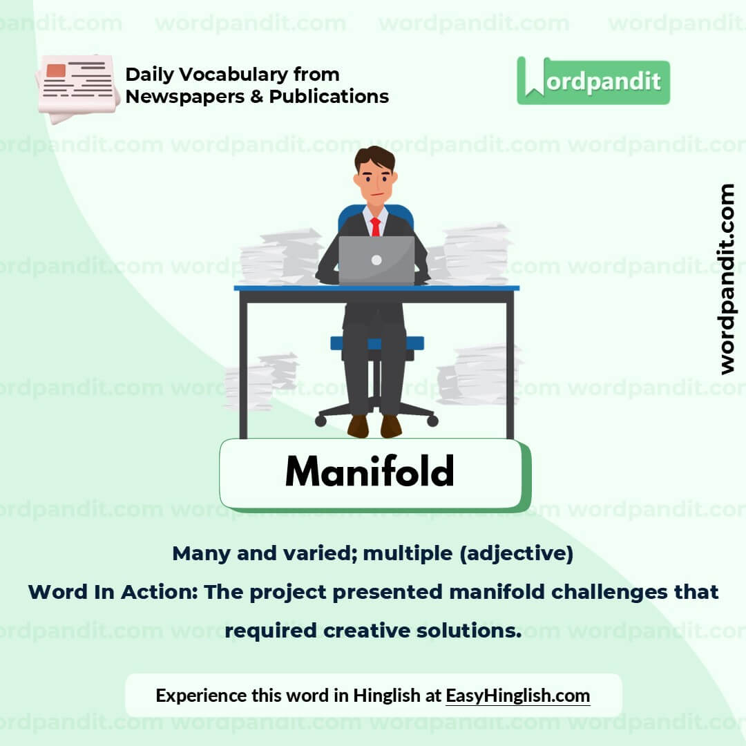 Manifold Picture Vocabulary
