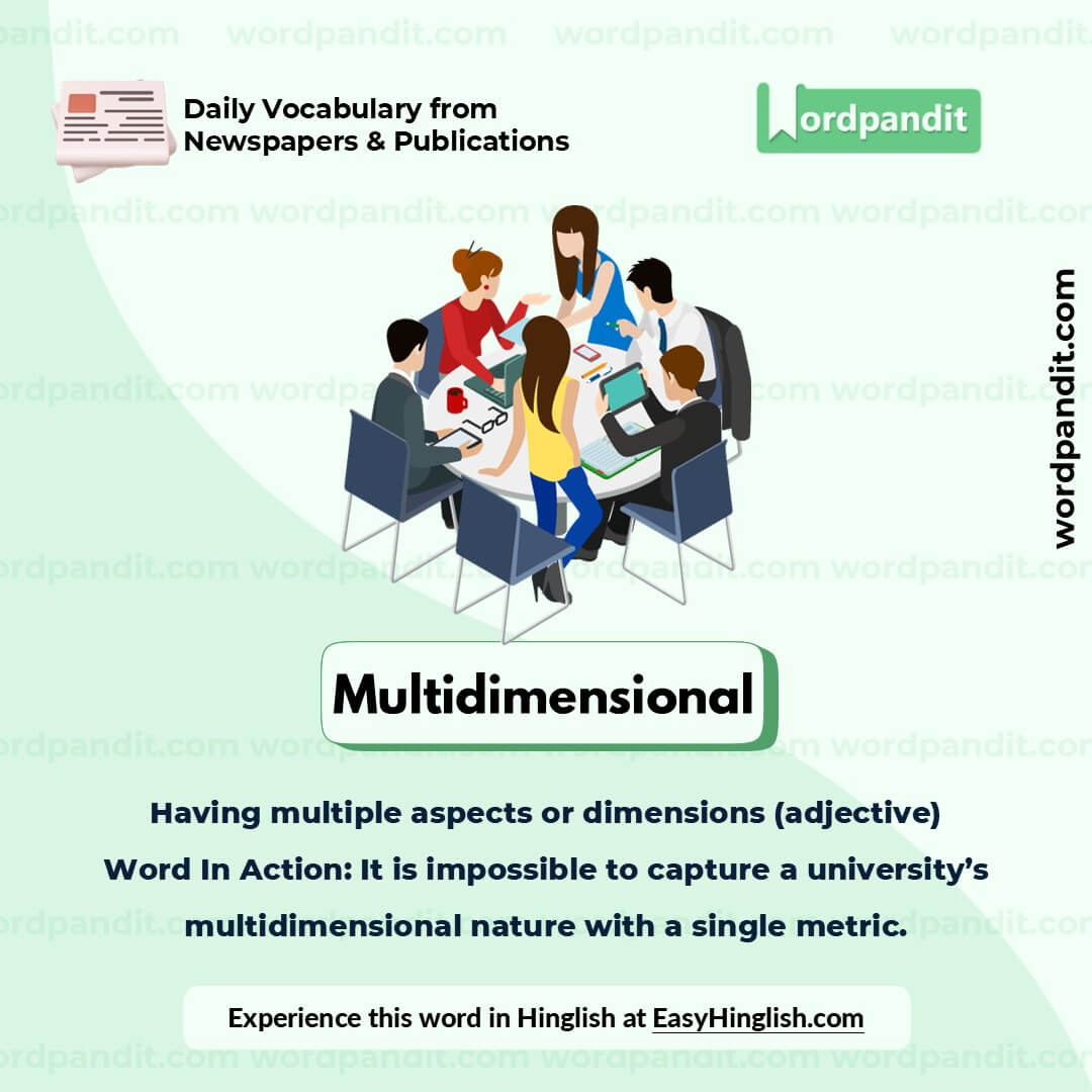Multidimensional Picture Vocabulary