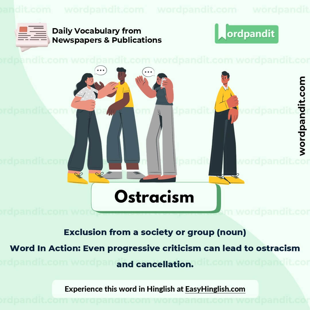 Ostracism Picture Vocabulary