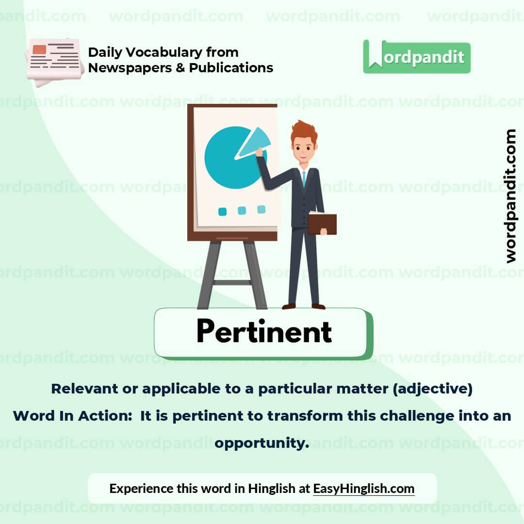 Pertinent Picture Vocabulary