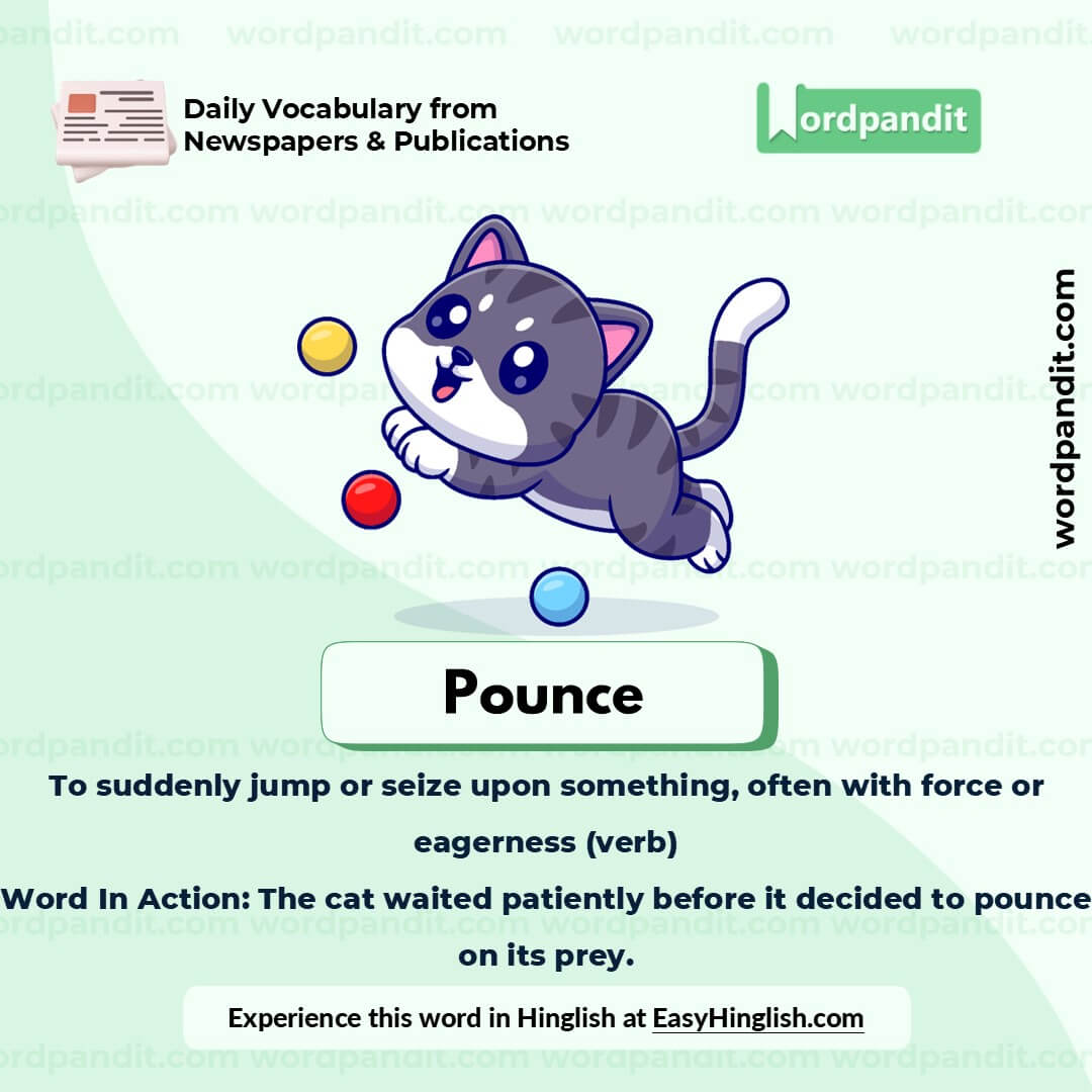 Pounce Picture Vocabulary