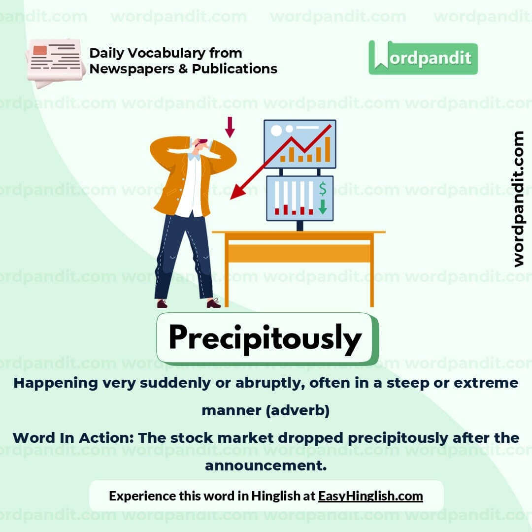 Precipitously Picture Vocabulary