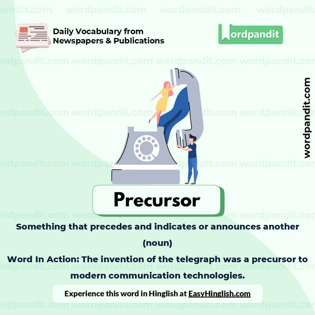 Precursor Picture Vocabulary