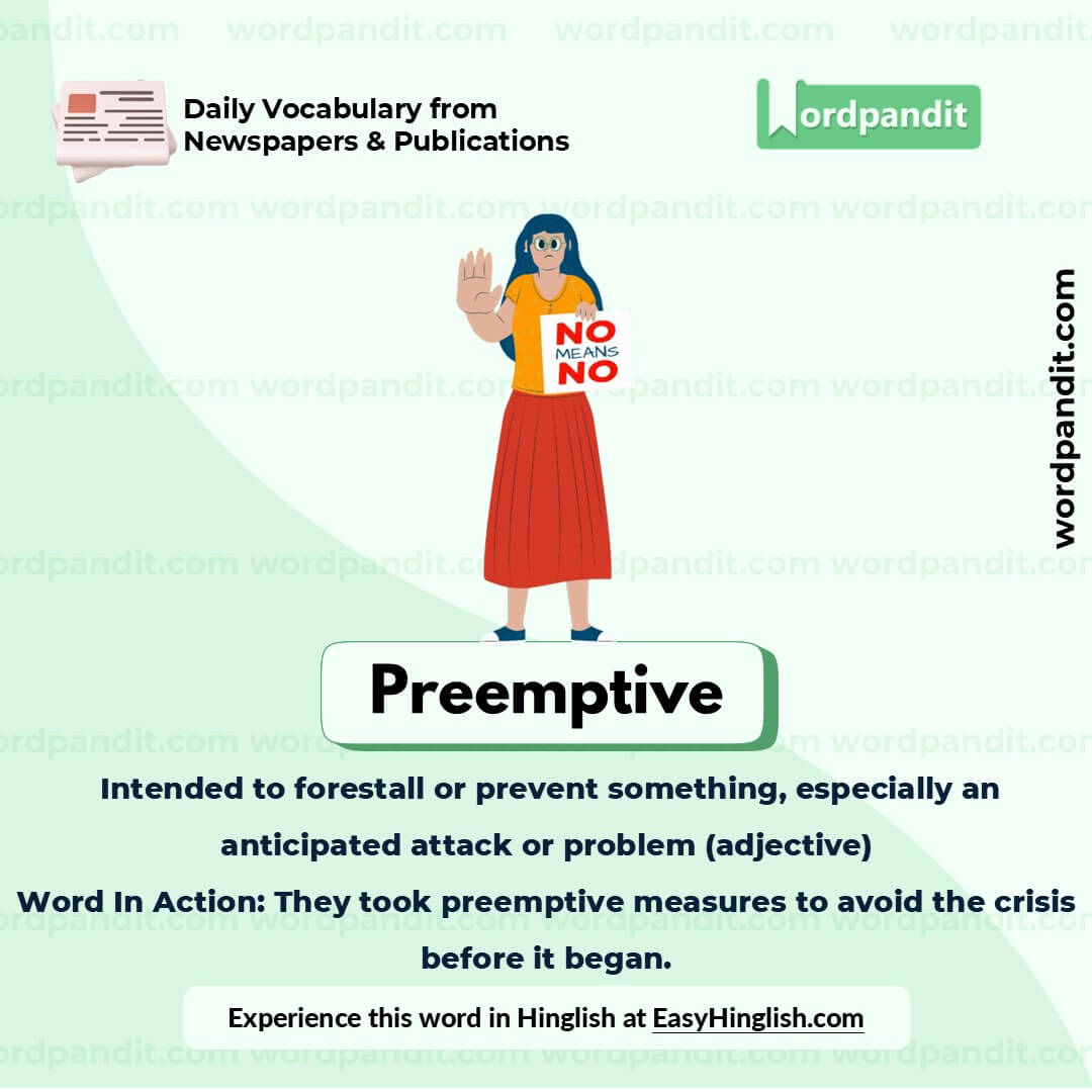 Preemptive Picture Vocabulary
