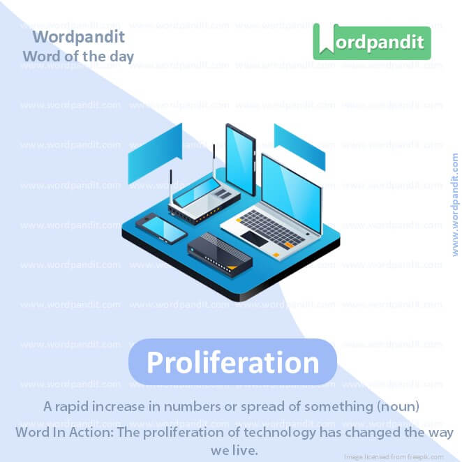 Proliferation Picture Vocabulary
