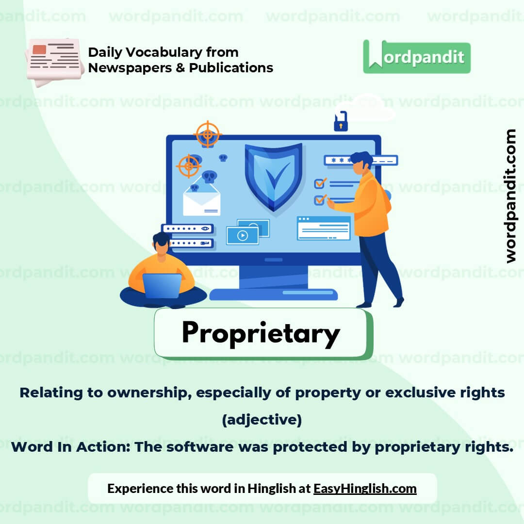 Proprietary Picture Vocabulary