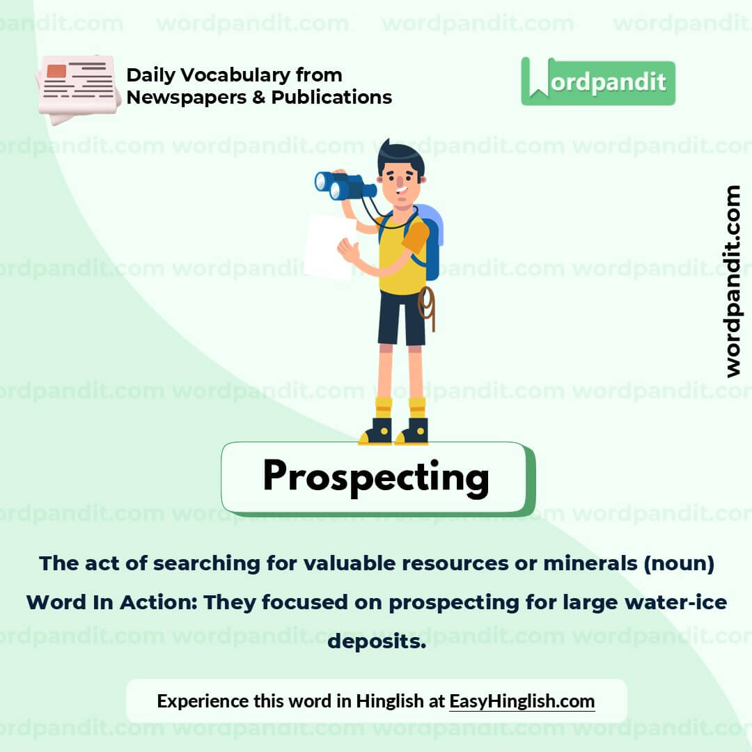 Prospecting Picture Vocabulary