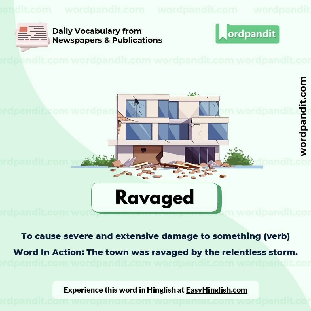 Ravaged Picture Vocabulary