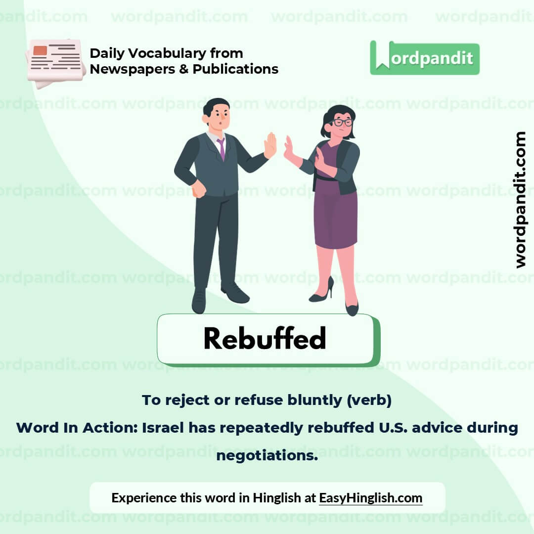 Rebuffed Picture Vocabulary