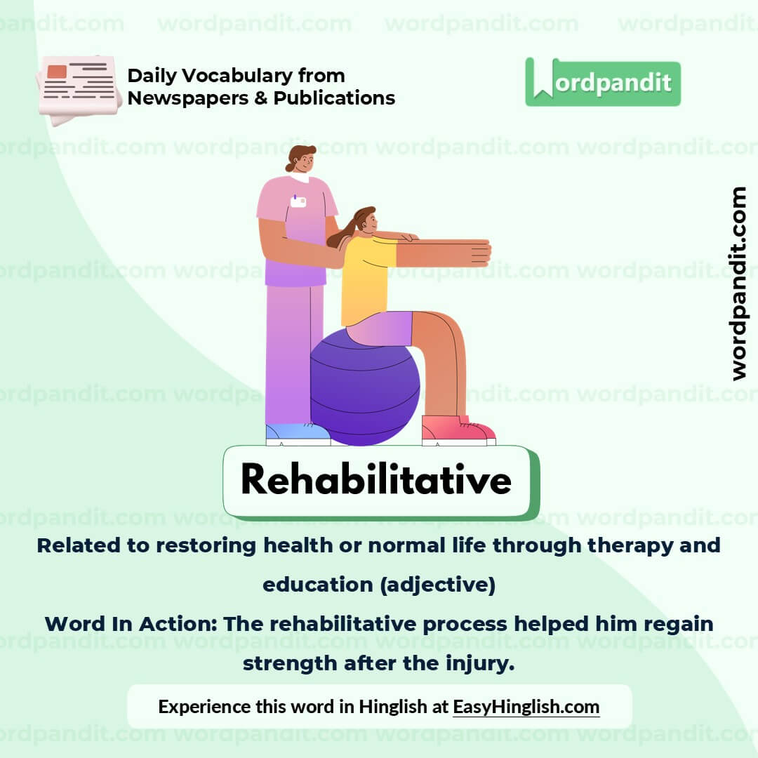 Rehabilitative Picture Vocabulary
