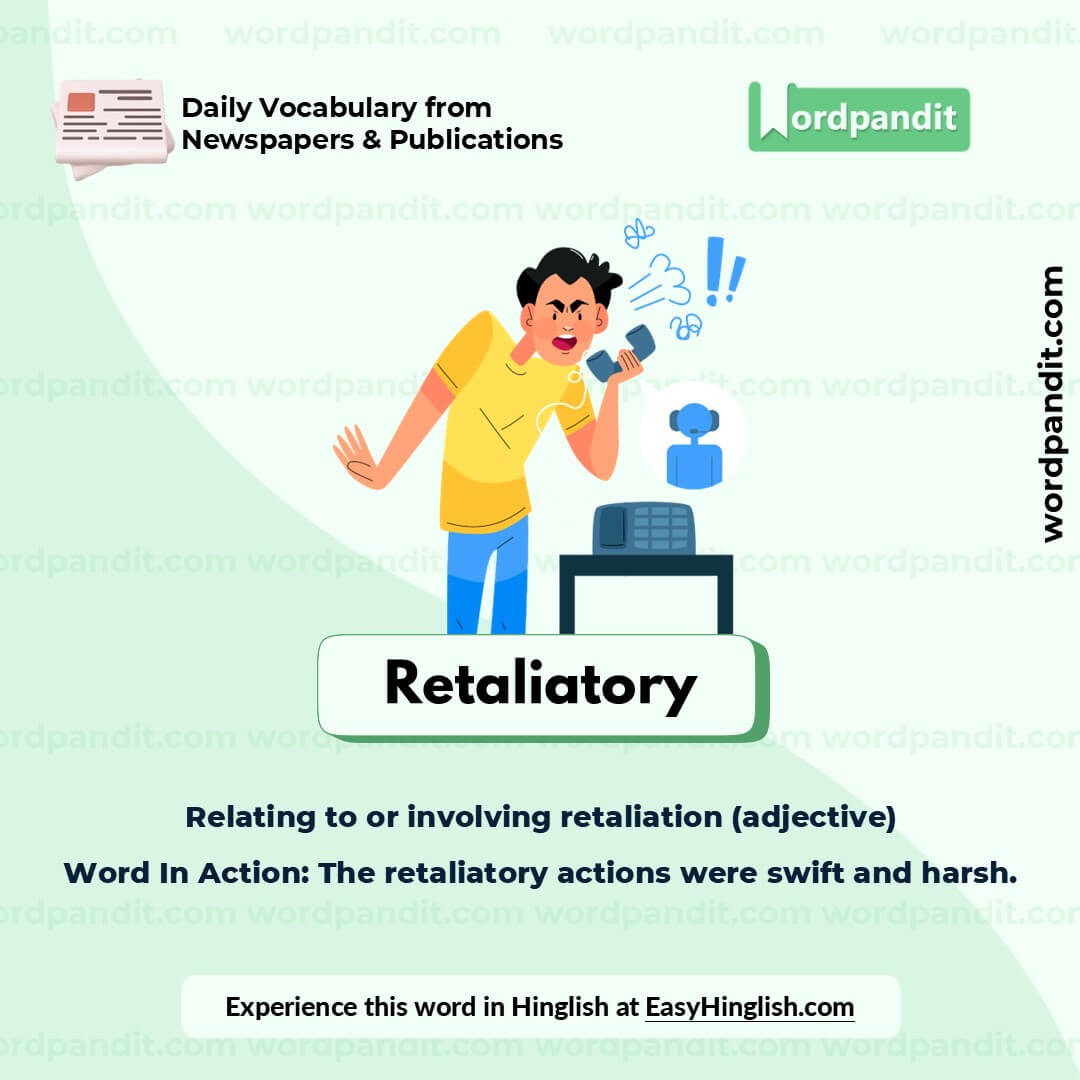 Retaliatory Picture Vocabulary