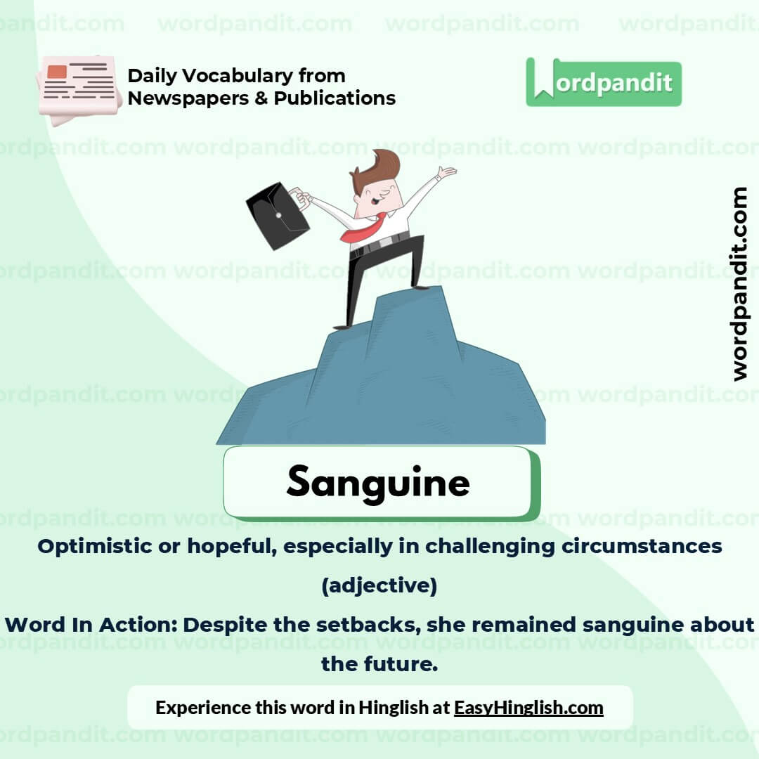 Sanguine Picture Vocabulary