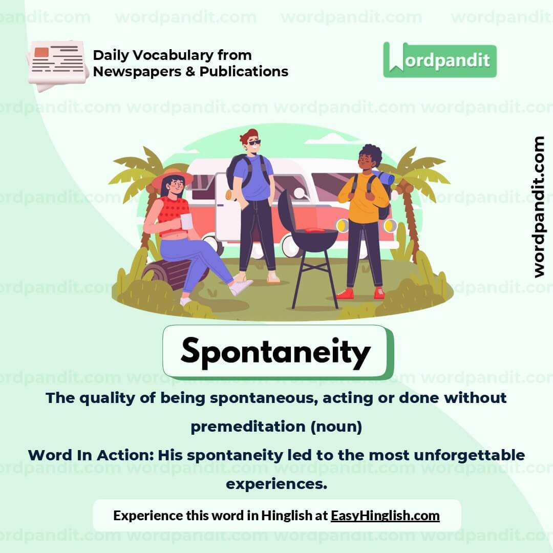 Spontaneity Picture Vocabulary