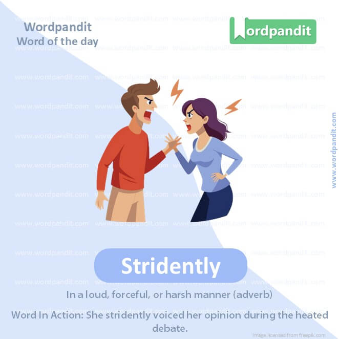 Stridently Picture Vocabulary