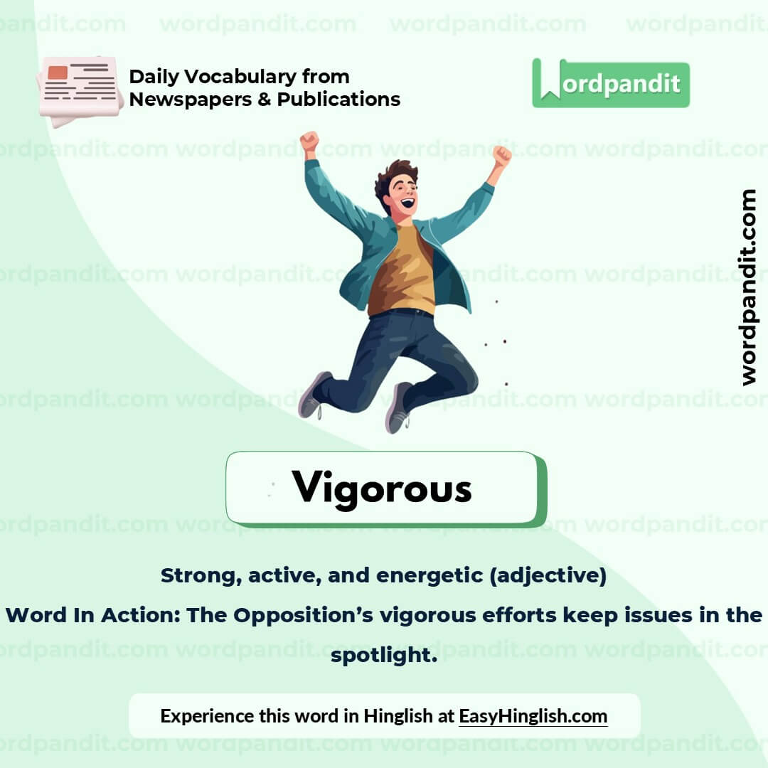 Vigorous Picture Vocabulary