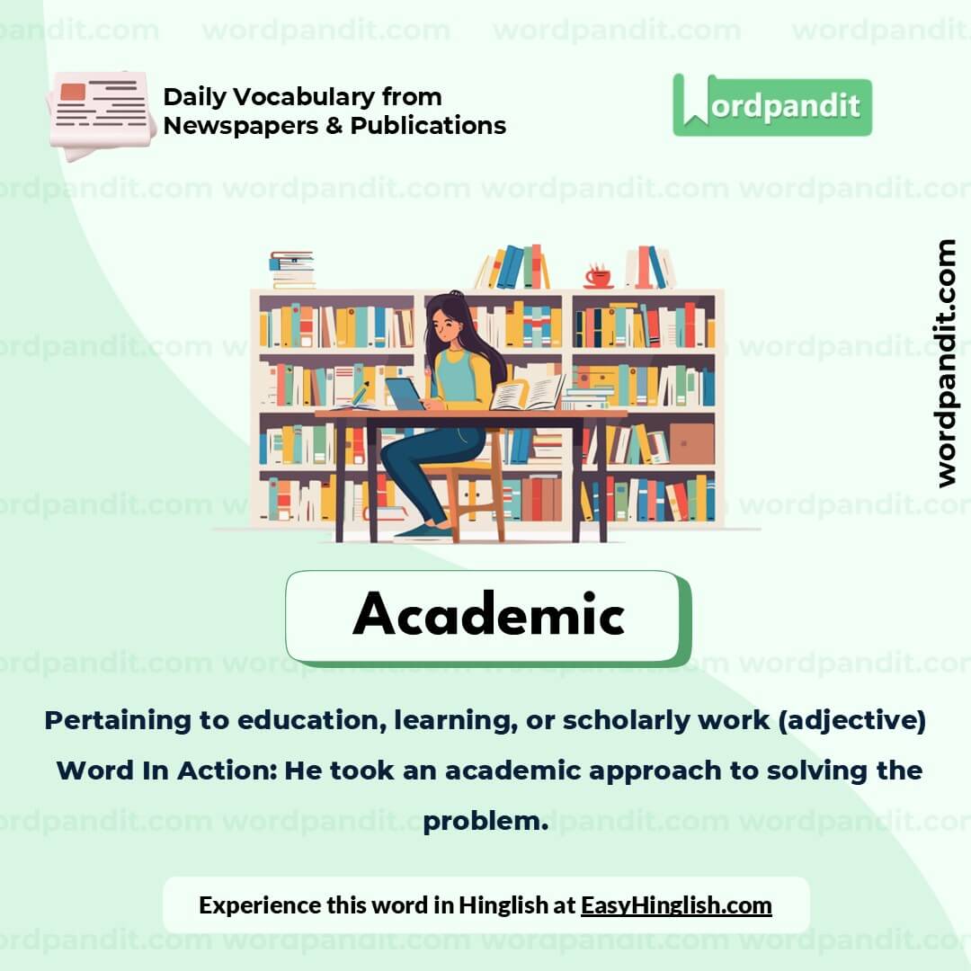 Academic Picture Vocabulary