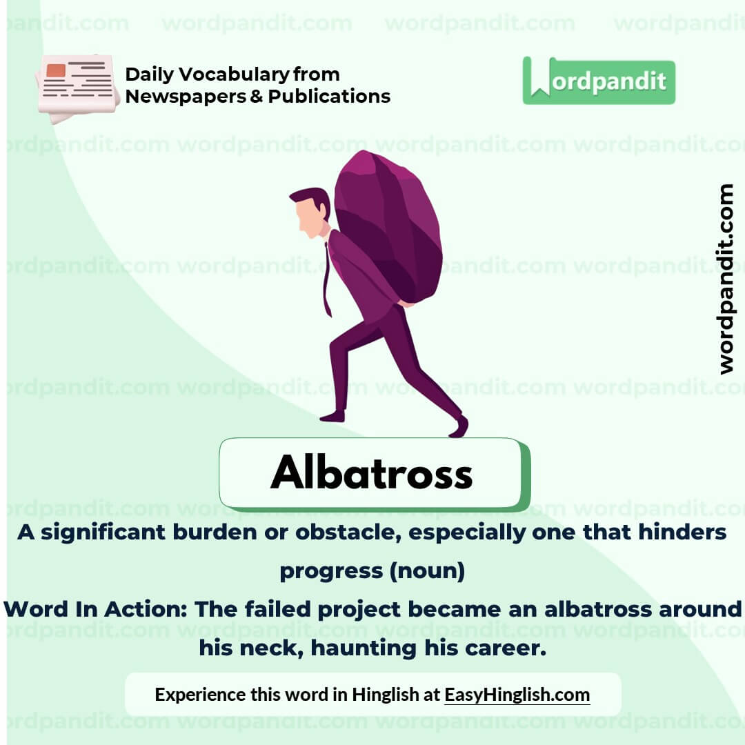 Albatross Vocabulary Picture