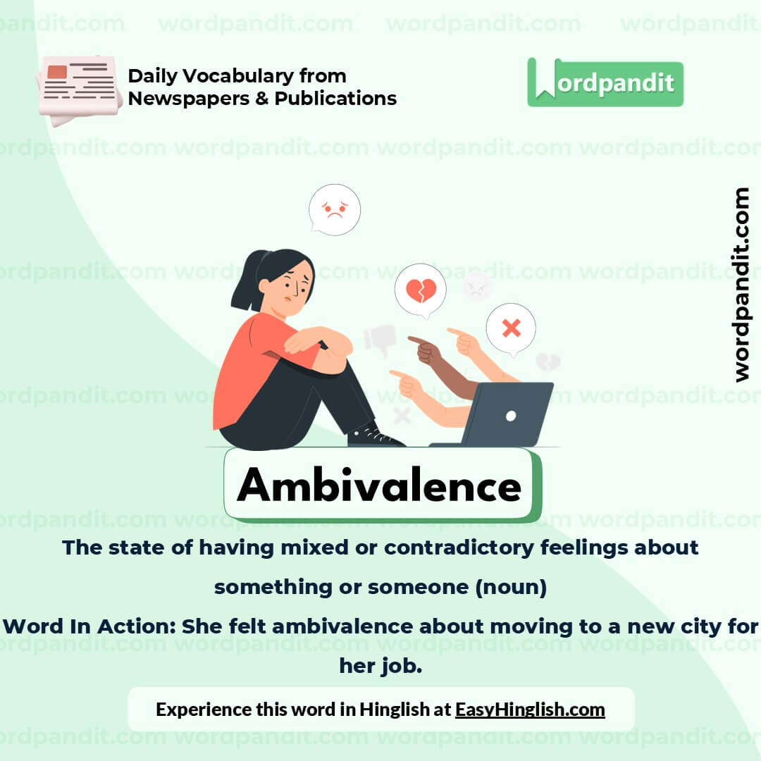Ambivalence Picture Vocabulary