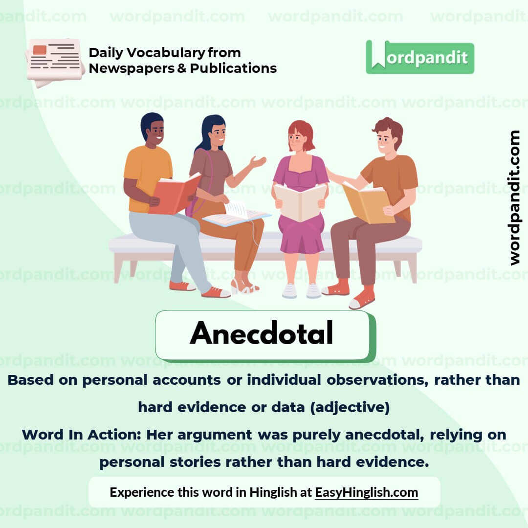 Anecdotal Vocabulary Post