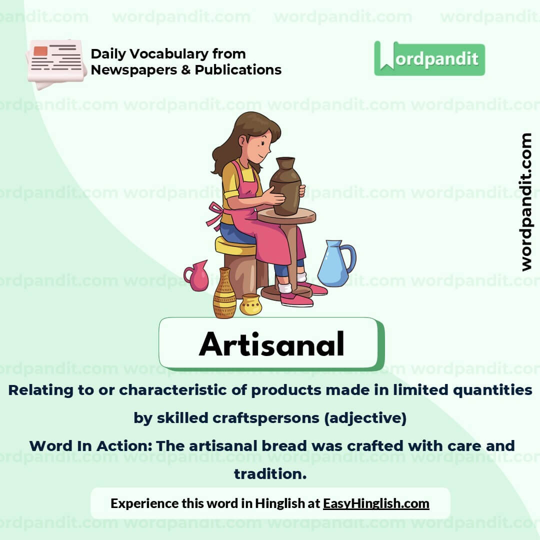 Artisanal Picture Vocabulary