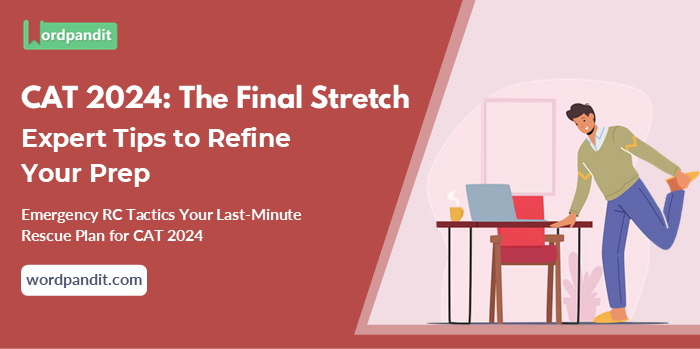 Emergency RC Tactics: Your Last-Minute Rescue Plan for CAT 2024