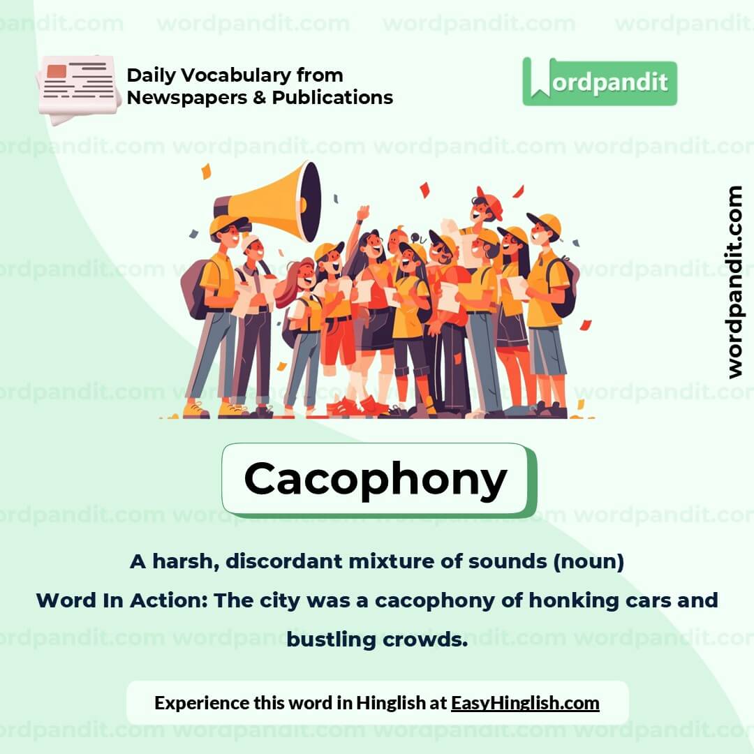 Cacophony Picture Vocabulary