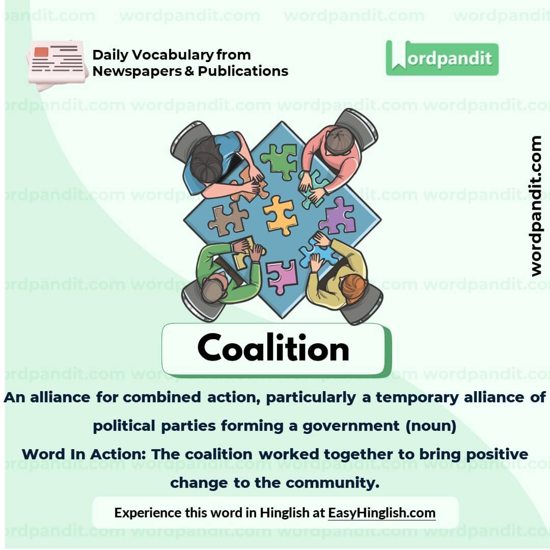 Coalition Vocabulary Post Coalition Vocabulary Post