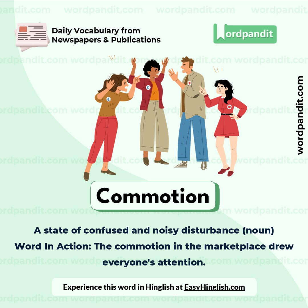 Commotion Vocabulary Picture