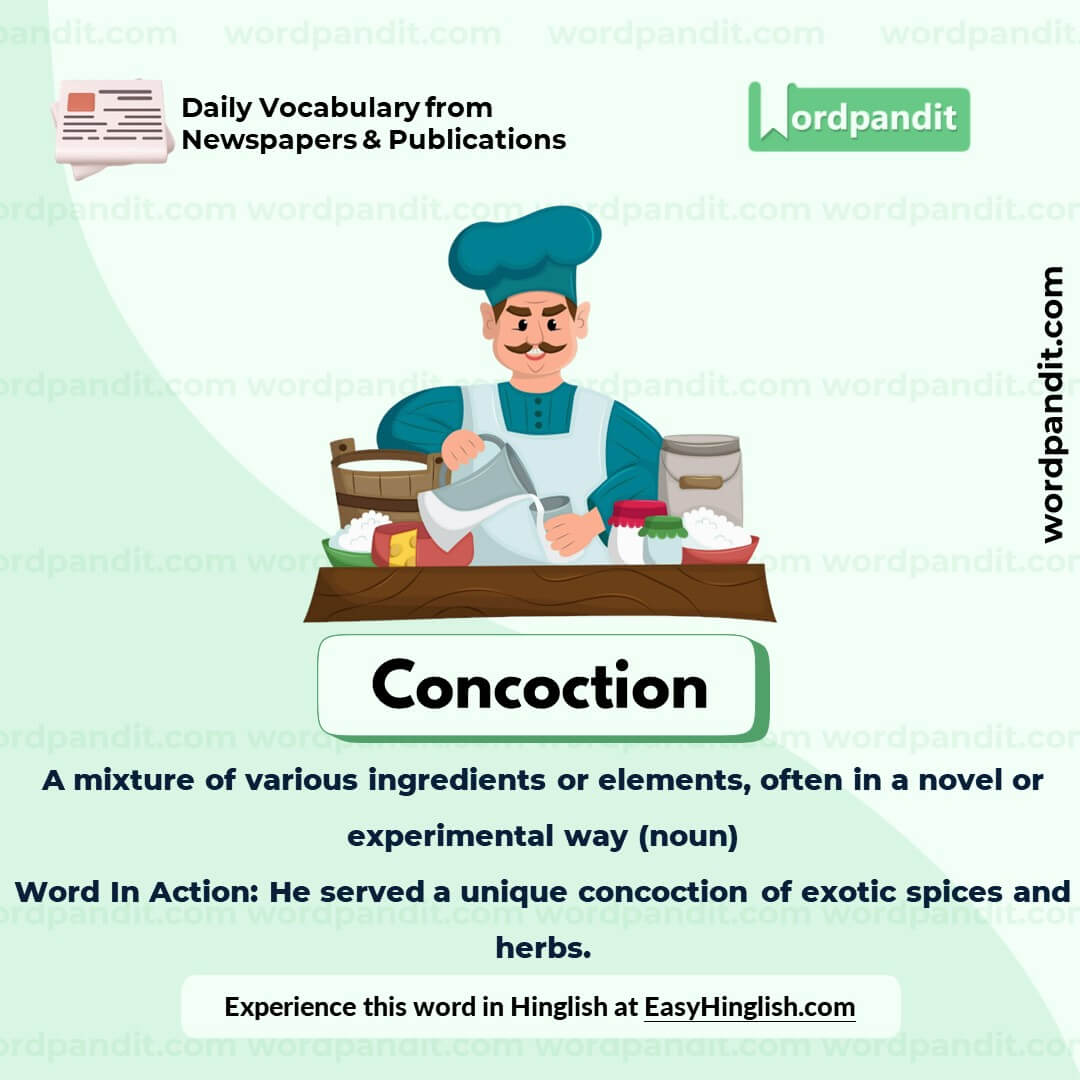 Concoction Vocabulary Picture