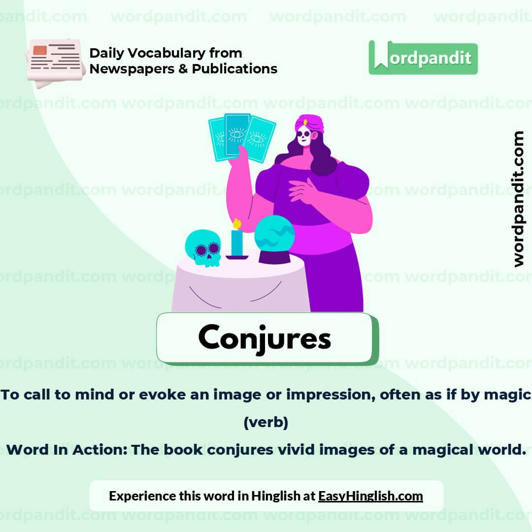 Conjures Picture Vocabulary Conjures Picture Vocabulary