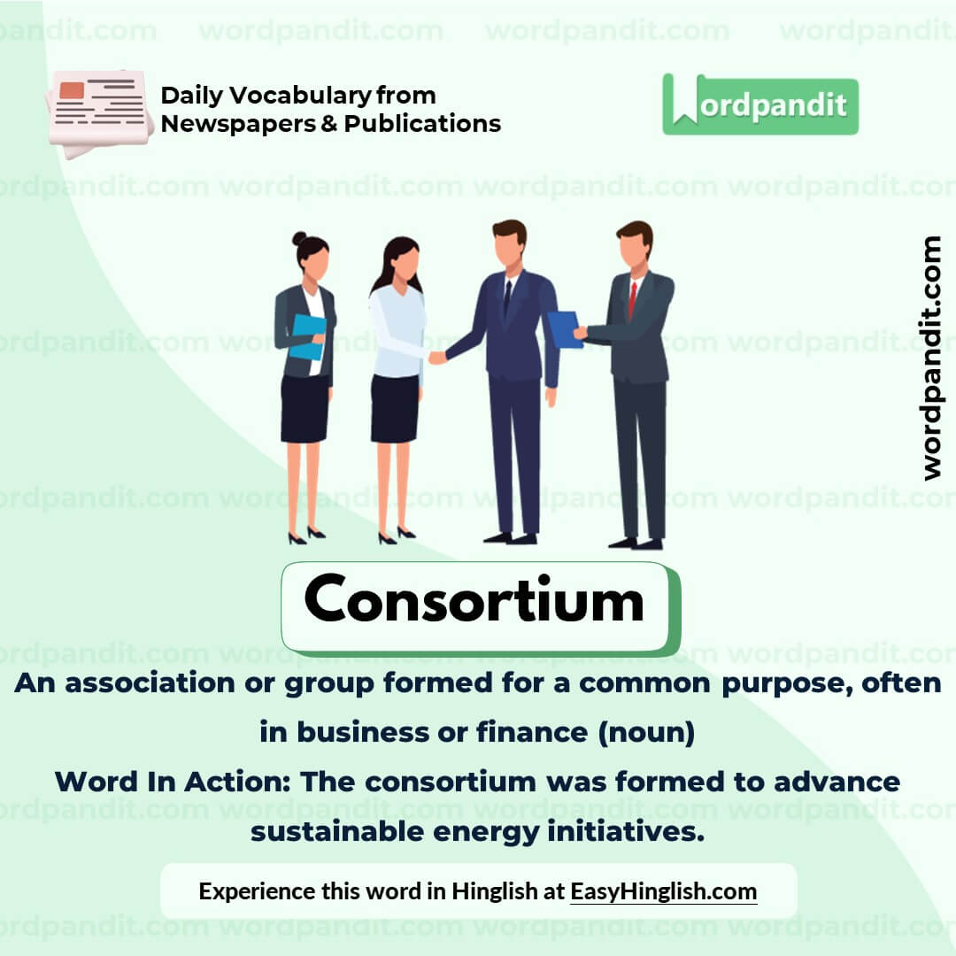 Consortium Vocabulary Picture
