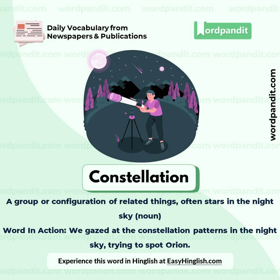 Constellation Vocabulary Post