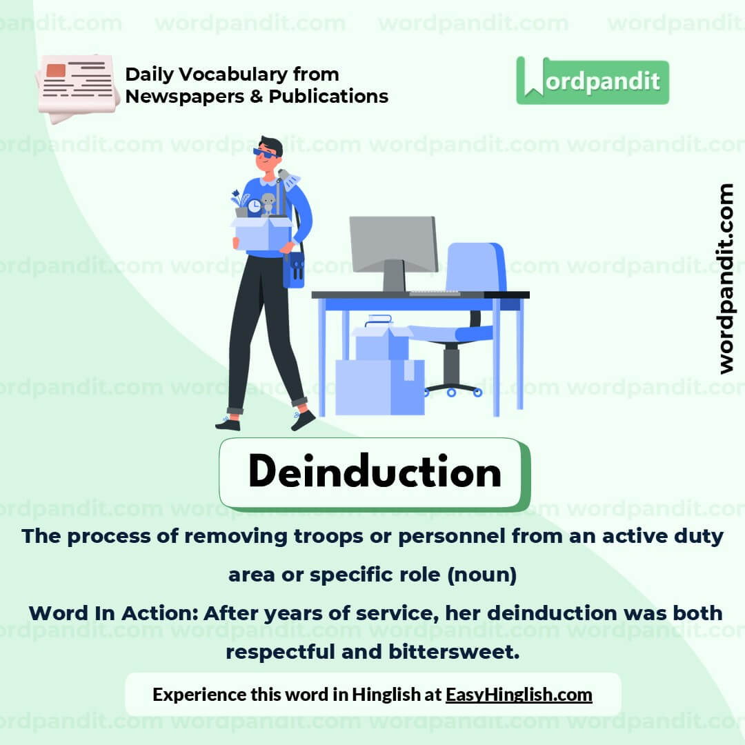 Deinduction Picture Vocabulary