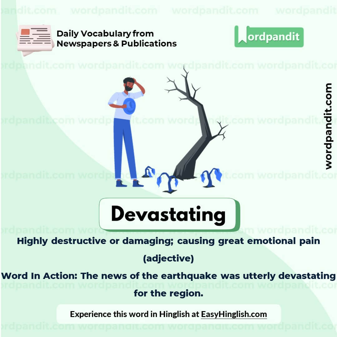 Devastating Vocabulary Picture