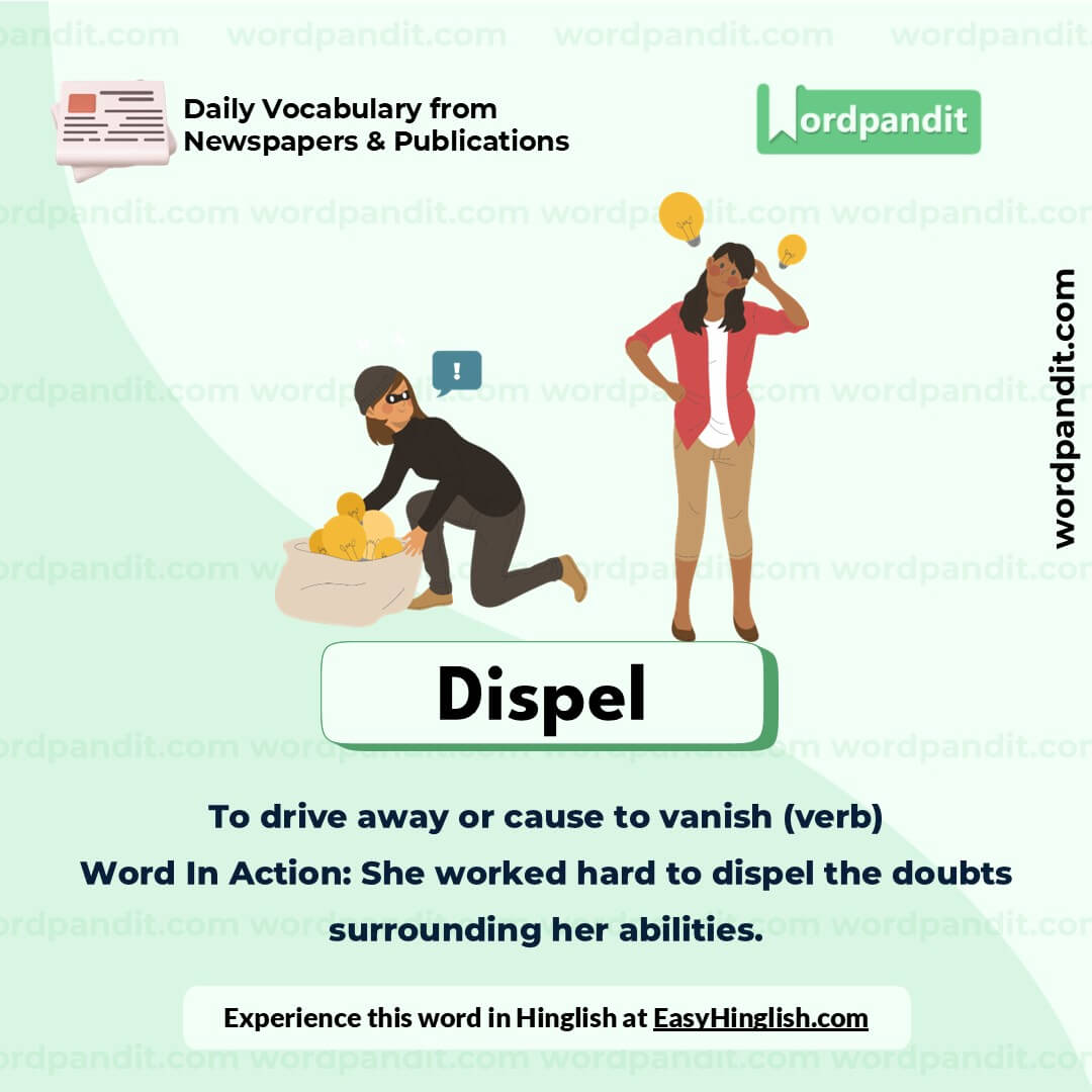 Dispel Vocabulary Picture