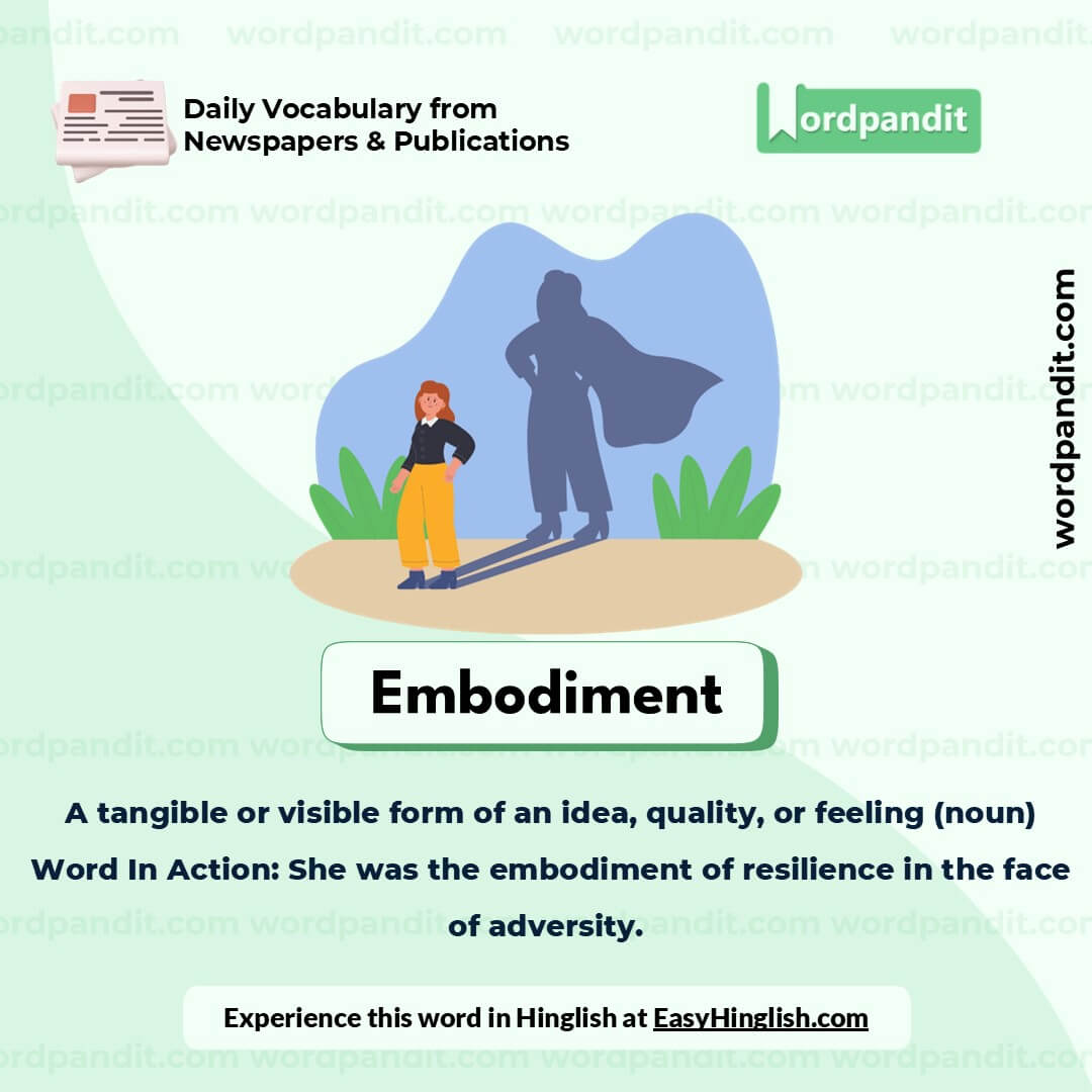 Embodiment Picture Vocabulary