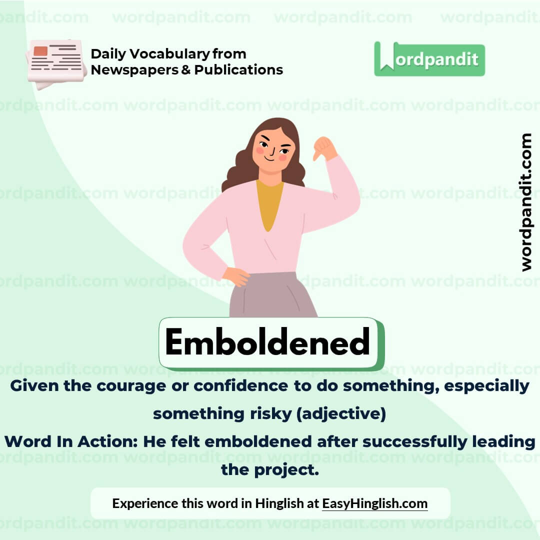 Emboldened Vocabulary Picture