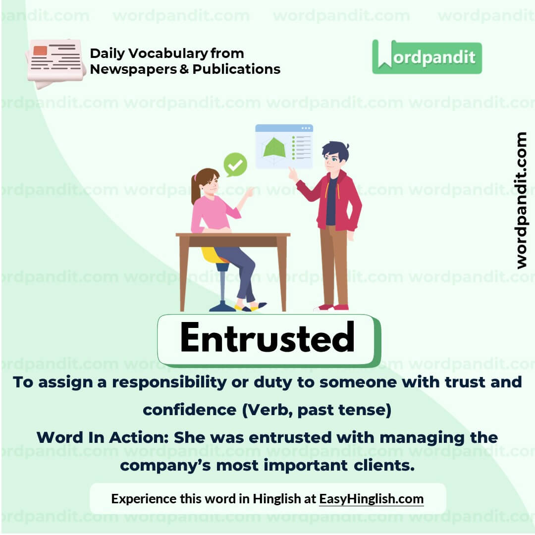 Entrusted Vocabulary Picture